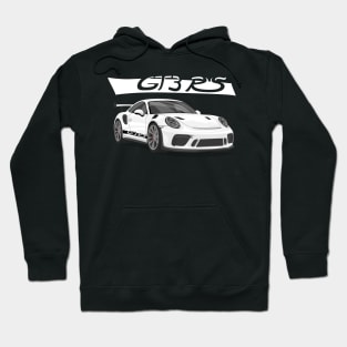 car gt3 rs 911 white edition Hoodie